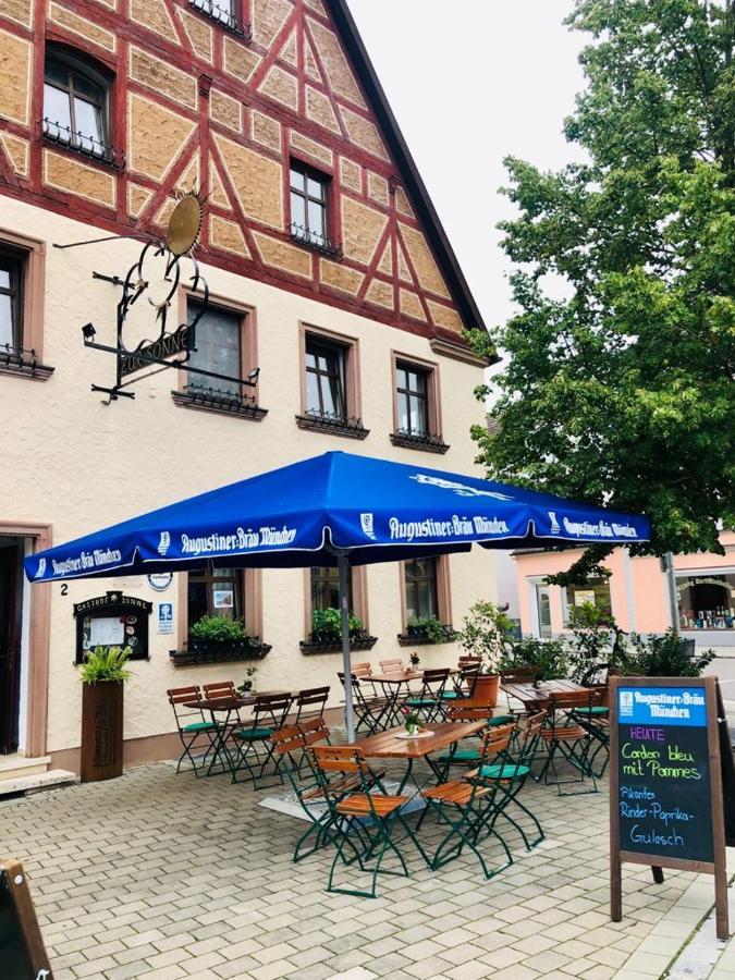 Hotel Sonne Wassertrüdingen Екстериор снимка