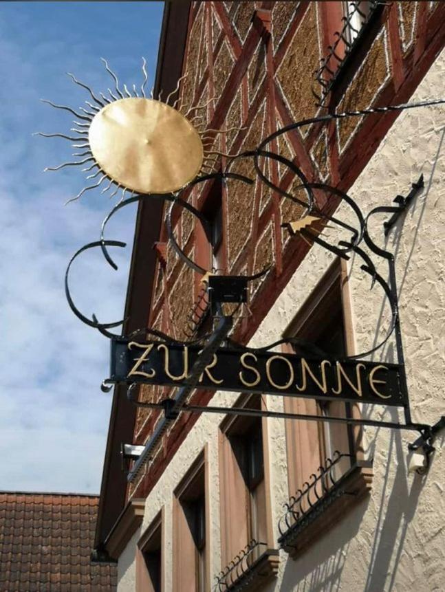 Hotel Sonne Wassertrüdingen Екстериор снимка